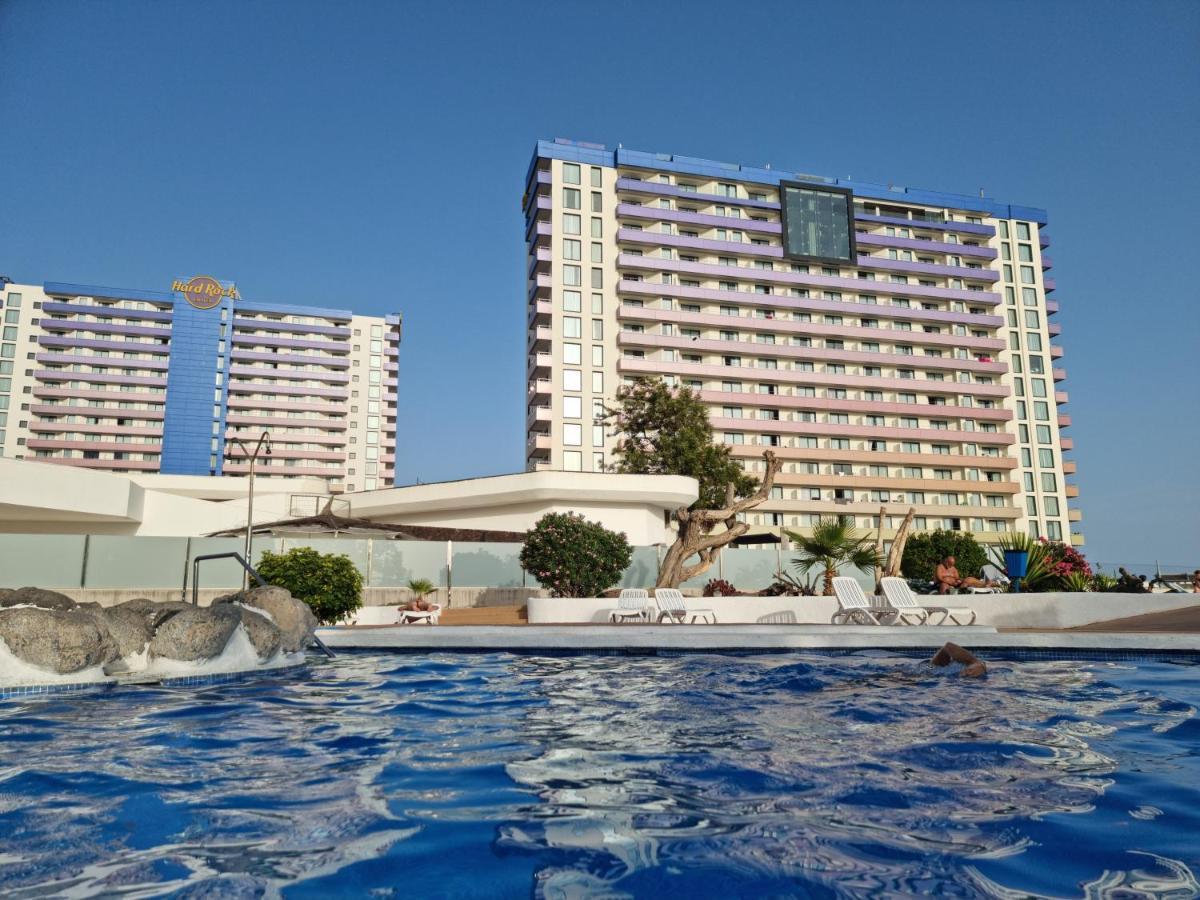 Stunning Studio With A Sea View And Pool, Paraiso Del Sur 1309 아데제 외부 사진