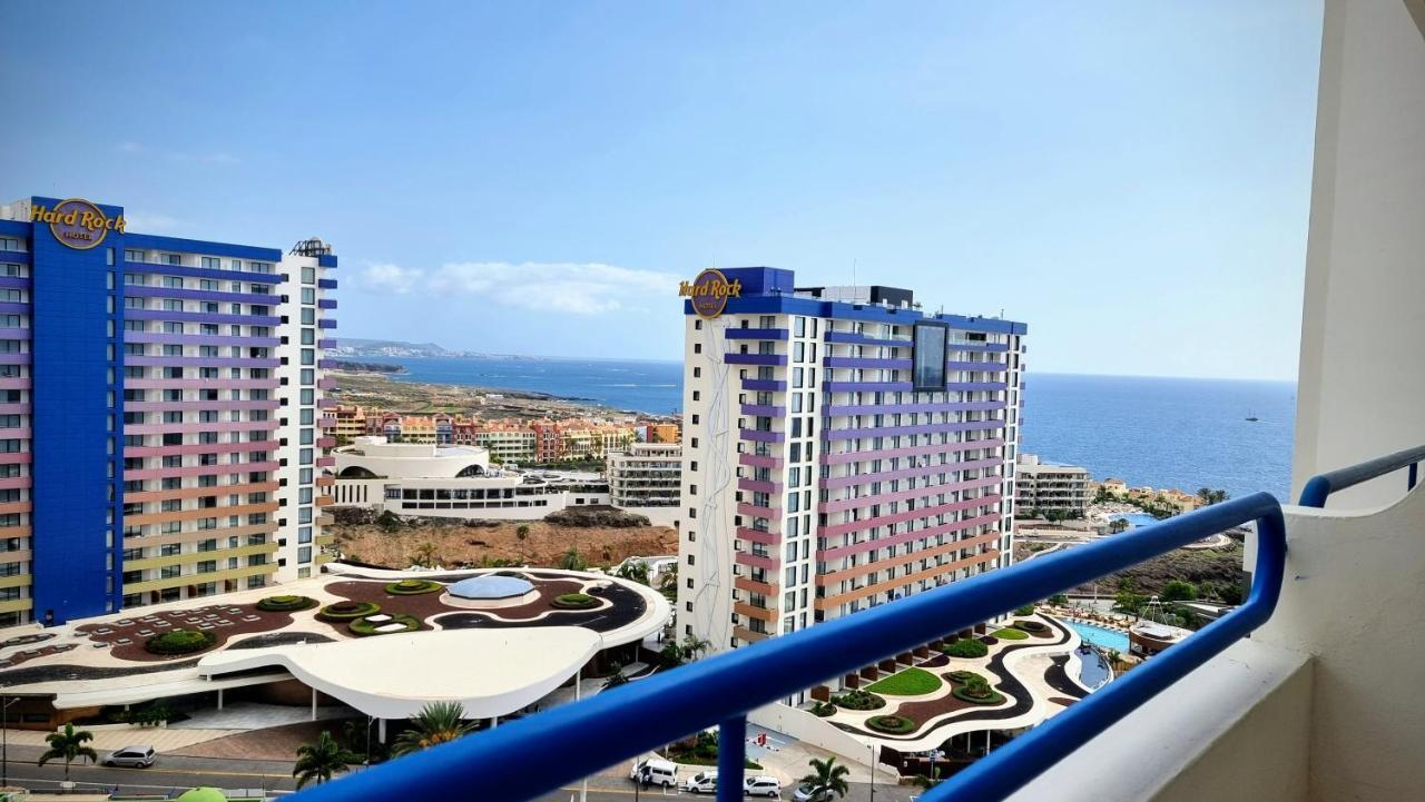 Stunning Studio With A Sea View And Pool, Paraiso Del Sur 1309 아데제 외부 사진