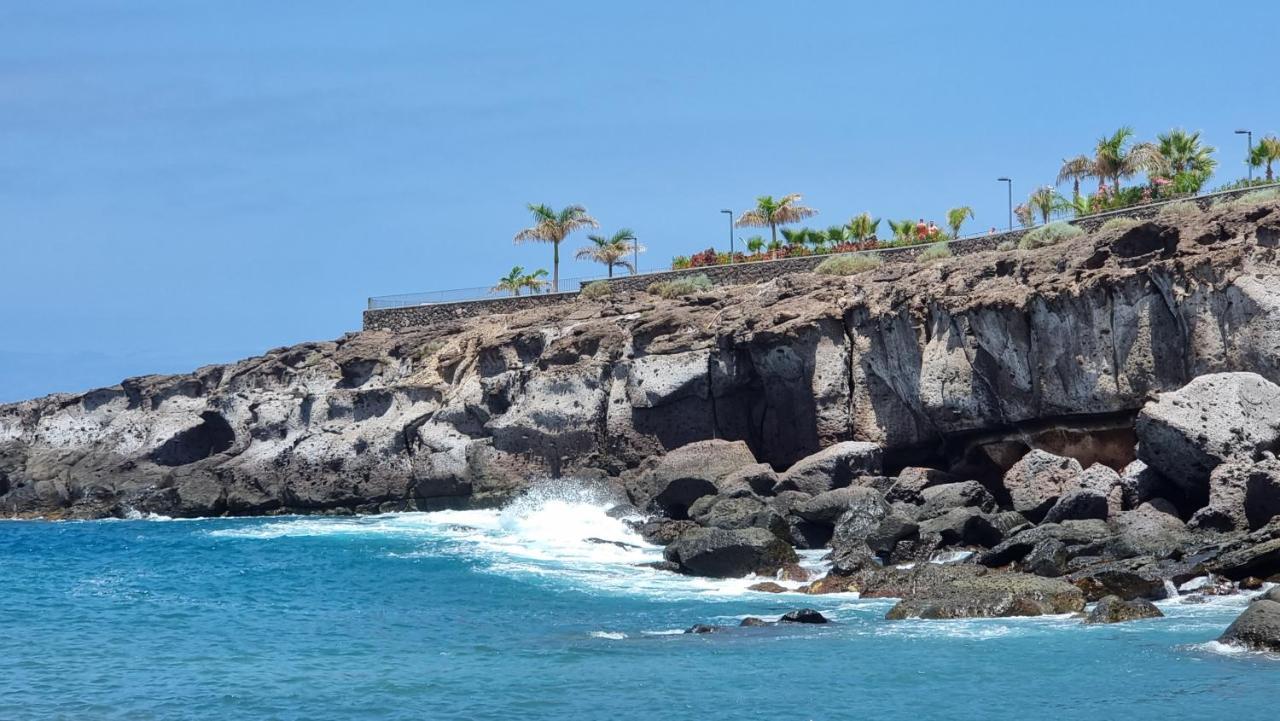 Stunning Studio With A Sea View And Pool, Paraiso Del Sur 1309 아데제 외부 사진